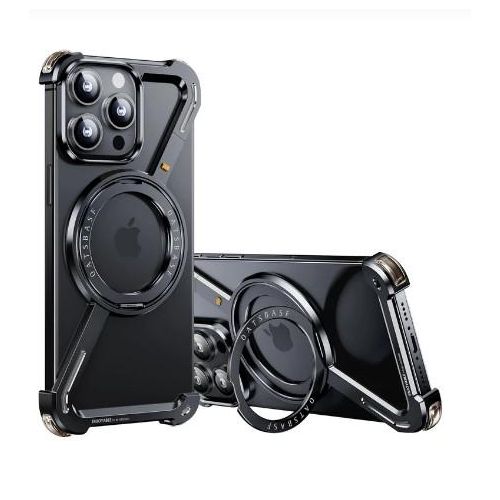 Titanium Magnetic Frame Case For IPhone 16 Pro Max – Slim Protective Cover With Premium Build