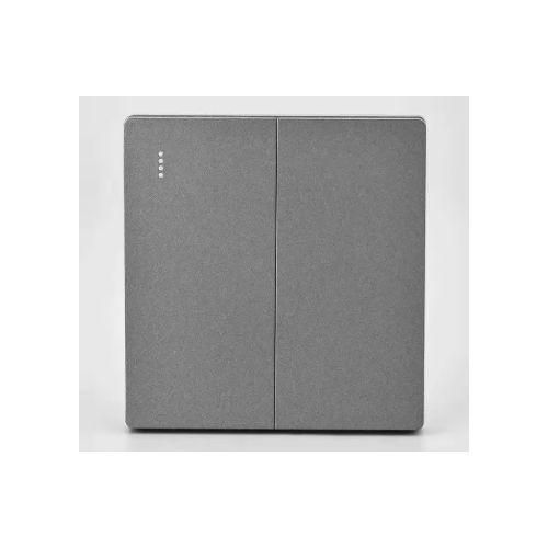 13A 2 GANG 2WAY SWITCH GREY AND SOCKET