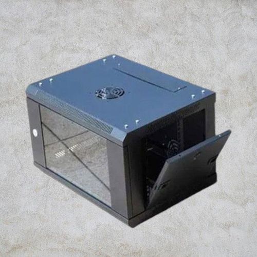 Wall Mount 4U Network Server Data Cabinet Wall Mountable Rack Enclosure With Two Keys