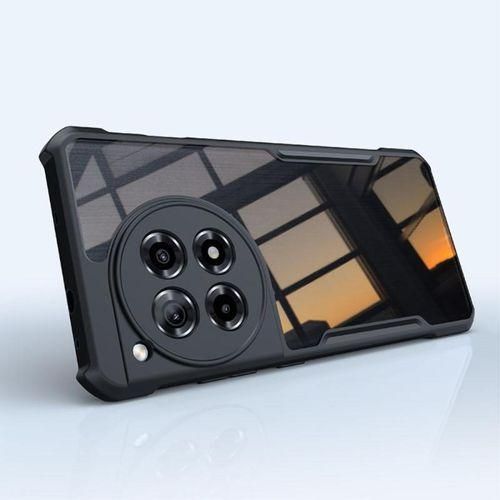 Xundd Airbag Shockproof Bumper Shell Back Transparent Acrylic + TPU Buffer Case Cover for OnePlus 12R