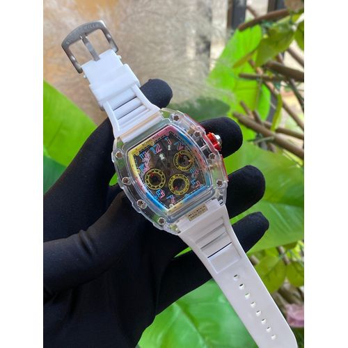 Richard Mille Ladies Watch – Precision Quartz Chronograph, Waterproof, Sleek Sweep Movement, Futuristic Luxury