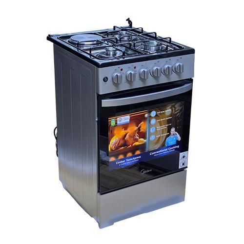 50 BY 60 3G1E STANDING COOKER WITH ELECTRIC OVEN WITH FREE 13KG REGULATOR