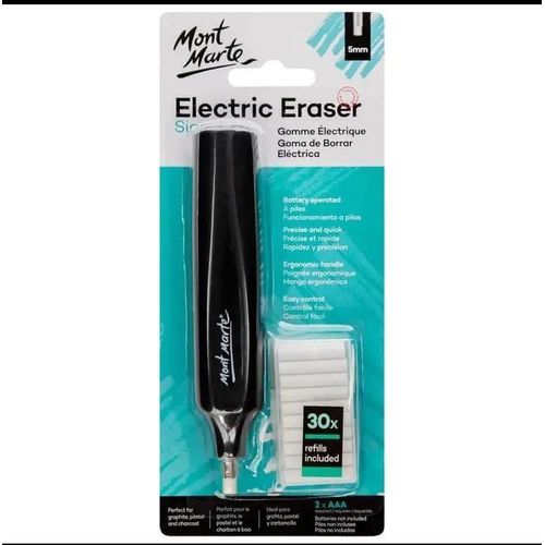 Electric Eraser Signature With 30 pcs Erasers