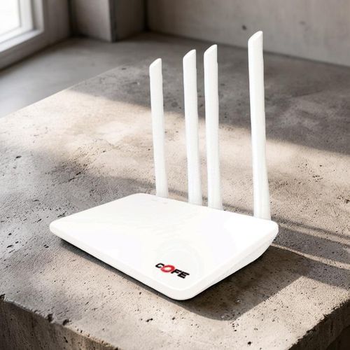 4G LTE Sim card Ultra-Fast Reliable Broadband Performance High Speed Upto 300 Mbps AI Based Auto-Switching 4 Antenna Wifi Router