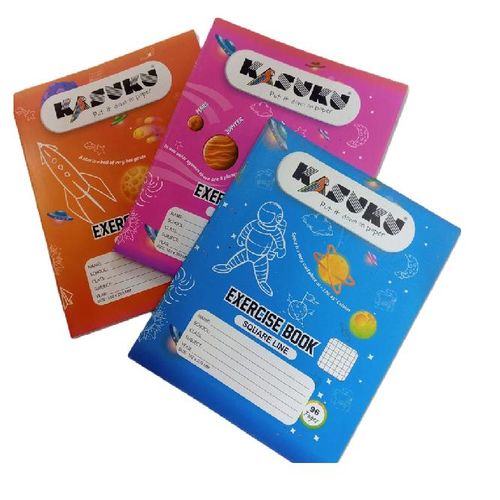 A5 96 pages (squared $ single )