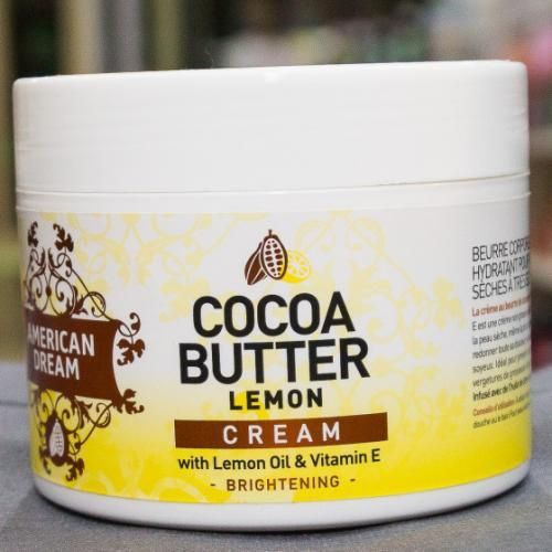 Cocoa Butter Lemon Brightening Cream