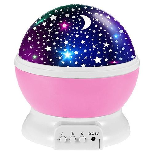 Star Projector Galaxy Night Lights for Kids, Fun Gifts for Girl and Boy, Projection Lamp for Kids Bedroom Ceiling, USB Powered Sleep Aid Nursery Lamp, Stars and Moon for Child Asleep Peacefully
