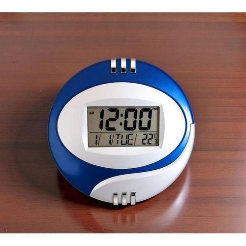Date Display Alarm Smooth Finish Table and Wall Mount Digital Clock