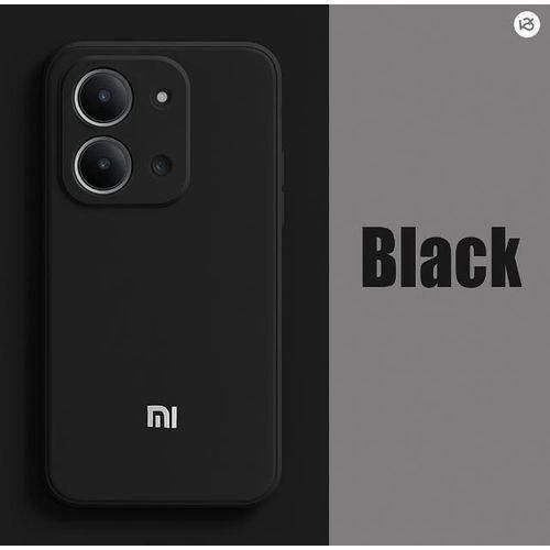 XIAOMI Redmi 15C Original Premium Silicone Phone Case/ Cover - Black