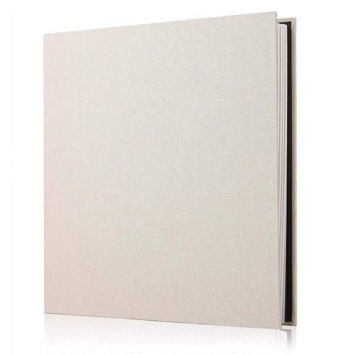 Photo Album Scrapbook Linen DIY Memory Book Thick Pages