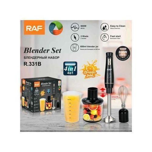 Multifunctional 800W 4-In-1 Immersion Blender Handheld, Emulsion Blender With Blending Stick, Whisk, Chopper And Beaker