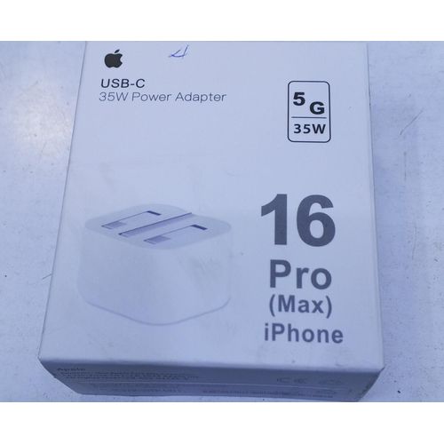 iPhone 16 Pro Max 35W Original Fast Charger Adapter
