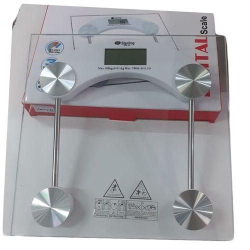 Sterling Electronic Digital Glass Weighing Machine-Upto 180kg