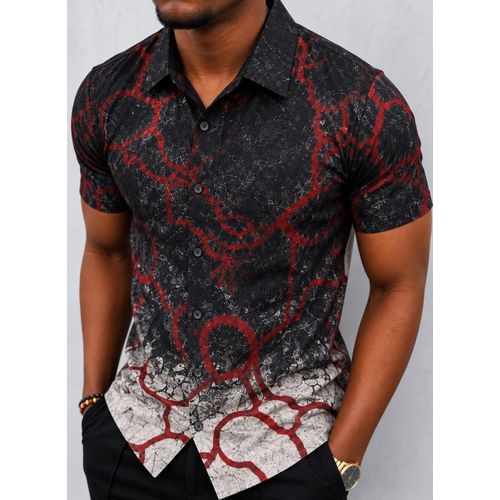 Men's Short-Sleeve Button-Up Shirt