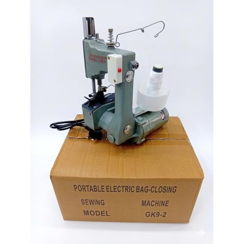 Portable bag closer machine