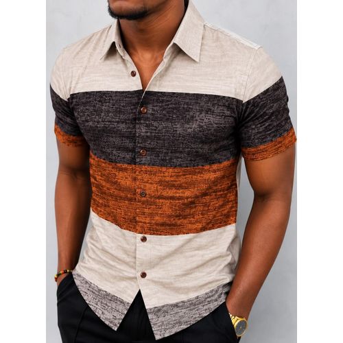 Men's Short-Sleeve Button-Up Shirt