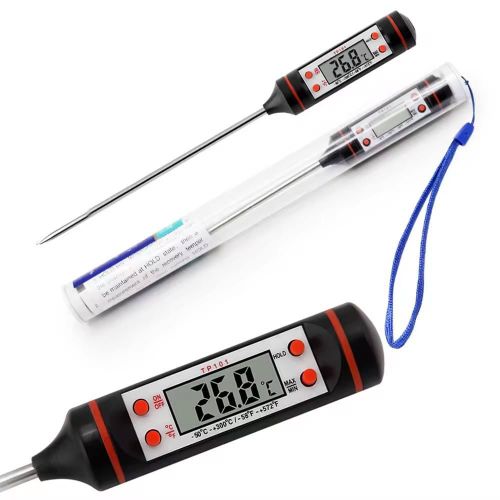 Digital Food Thermometer TP101 Black