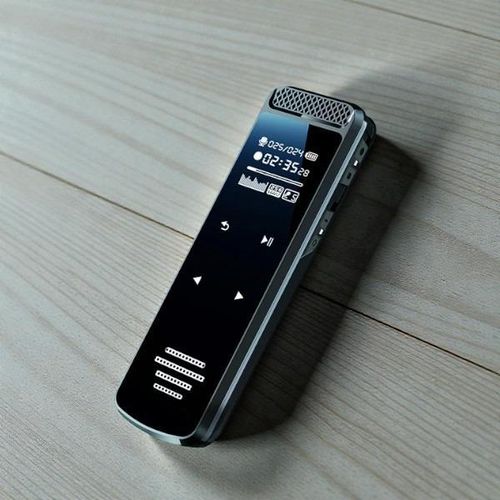 Large Capacity Battery Touch Screen Digital Audio Sound Voice Recorder With Long Recording Time