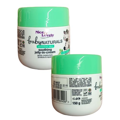 Baby Naturals SENSITIVE SKIN SOOTHING JELLY-IN-CREAM ECZEMA SUITABLE Protects & Repairs nk