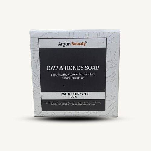 Oat Honey Soap Soothing Hydration for Sensitive Skin 100g