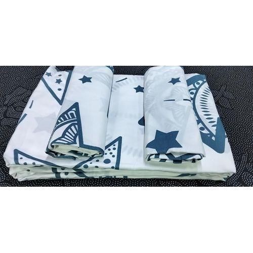 4pcs Cotton Bedsheet Set 5x6 2 Bedsheets 2 Pillowcases Made from soft breathable and durable fabric fade-resistant easy to wash and quick-drying durable and stylish