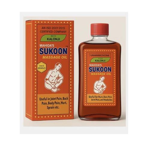 Sukoon Massage Oil Kalonji Based 100ml