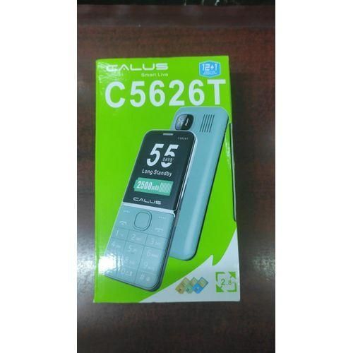 CALUS calusc5626T, TRIPPLE SIM, Big battery 2500mAh,dual flash light, 2.8'' display, super soundbox. black