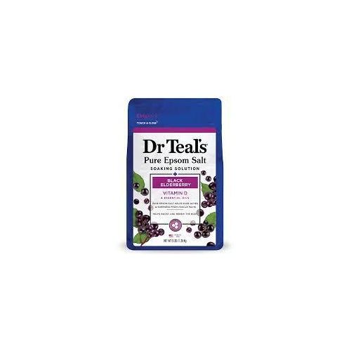 Pure EpsomSalt BLACK ELDERBERRY With VitaminD&Essential Oils