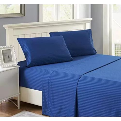 5*6 Pure Cotton 2*Flat Bedsheet Set 4 Pillow Case