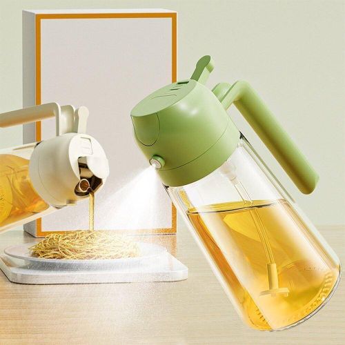 2 in 1 Multifunctional Oil Dispenser with Spray and Pour Options