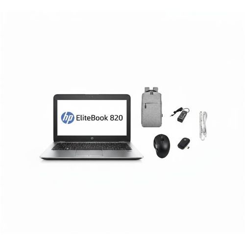 Elitebook Laptops 820 G3 Core i5-6th Gen 16GB RAM, 512GB SSD, 500GB HDD Laptop 12.5'' Display Refurbished Laptop,Bluetooth, Webcam, Windows 11 PRO Activated, Office & Basic Software Installed + Free Bag + Charger + Wireless Mouse,Mousepad + Extension