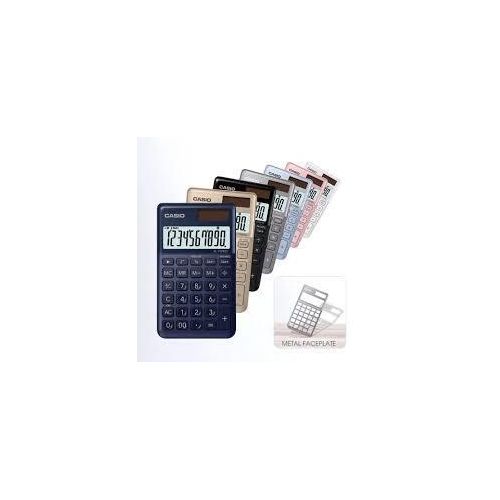 SL-1000TW Pocket Size Calculator 10 Digits 2 Way Power Ex-Large Display