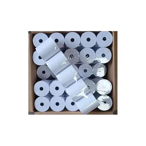 1 Carton with 50pcs Thermal Roll Paper (Receipt Printing Roll) for ETR Machines and POS Systems 79mm×80mm×13mm