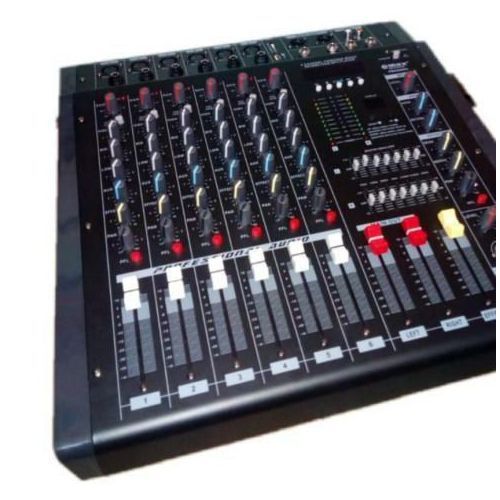 6 Channel Powered Mixer