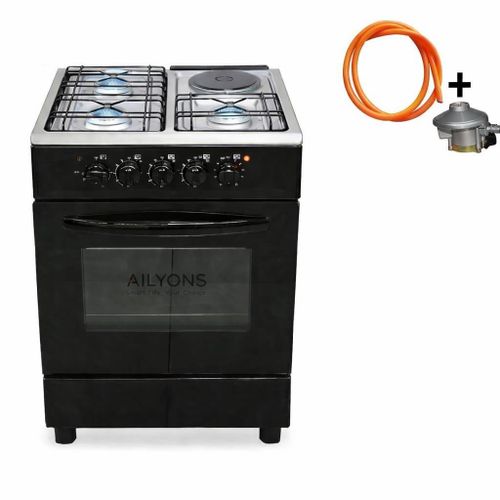 6060 Cooker Standing Gas 31 Hotplate Electric Oven with free gifts
