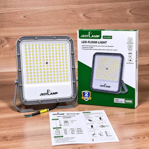 300W Stainless Components Workshop Lighting Perimeter Lighting AC Electric LED Flood Light