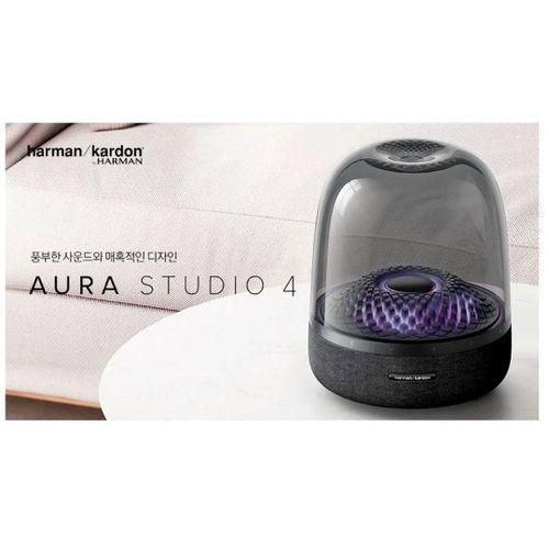 AURA STUDIO 4 BLUETOOTH HOME SPEAKER,DEEP BASS RUMBLE AND CRISP HIGHS, HYPNOTIC, ADJUSTABLE LED EFFECTS