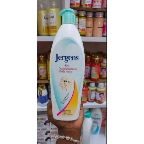 Natural fairness Jergens lotion