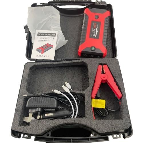 Car Jump Starter (JX27) – Plastic Box Packaging