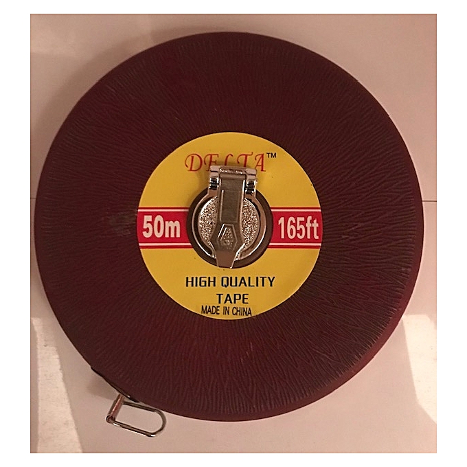 Generic Surveyors Tape Measure Reel Cloth Fibre 50 Meter Best - surveyors tape measure reel cloth fibre 50 meter
