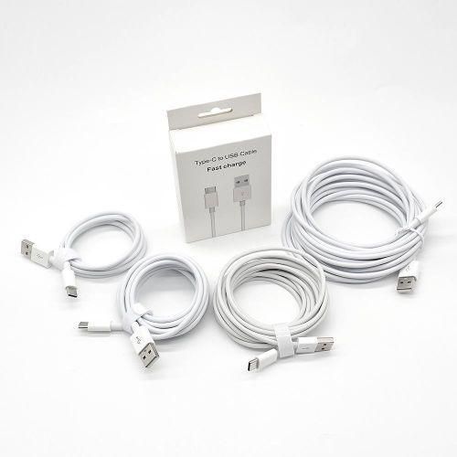 USB to Type-C Charging Cable 3A Fast Charging USB-C Phone Charger USB Data Cables for Android Mobile phone
