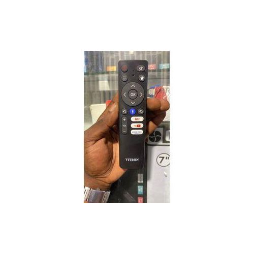 Vitron/ Black Smart TV Remote Control - No Programming Needed, Compatible with 32''-55'' TVs