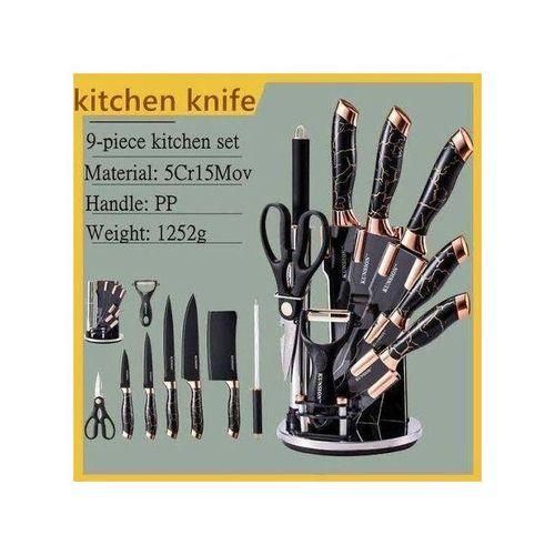 9pcs Germany Steel knife Set