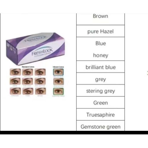 COLOR-BLEND BEAUTY CONTACT LENSES