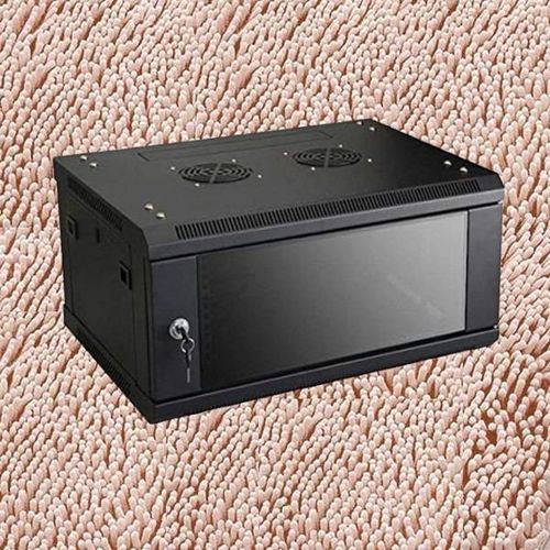 Sturdy Wall-Mounting Bolts Two Keys Supplied 4U Wall Mount Data Cabinet