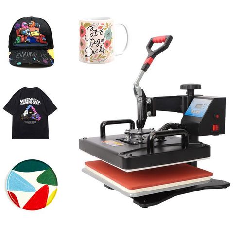 Sublimation Printer 10 Into 1 Hot Press Shoe Transfer Machine Hot Press Machine for Mark T-shirt Shoe Bottle Pen Football