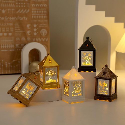 Ramadhan Kareem Eid Mubarak LED Lantern Decorative Light