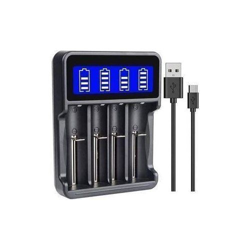 4 BAY 18650 26650 18490 AAA AA MULTI SMART CHARGER