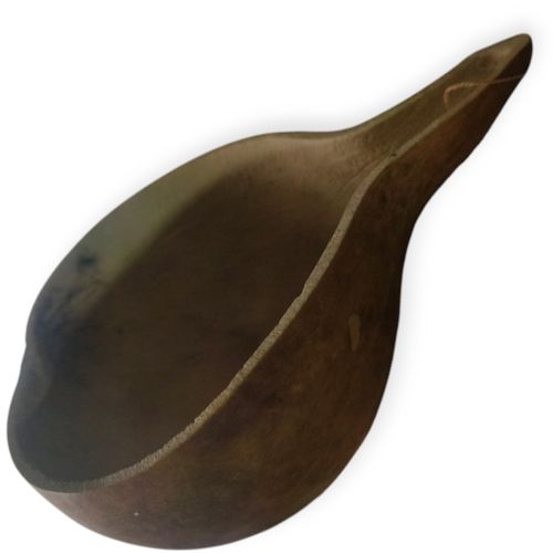 Kitchen NATURAL Half Calabasash Gourd GARDEN GROWNServing Spoon Bowl Soup Mukimo Porridge cf