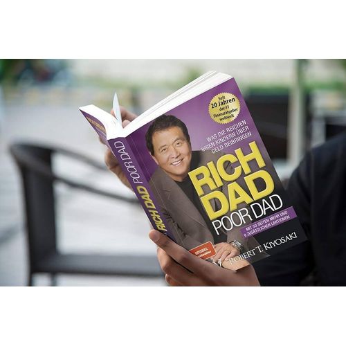 Rich Dad Poor Dad Book by Robert Kiyosaki and Sharon Lechter free bookmark
